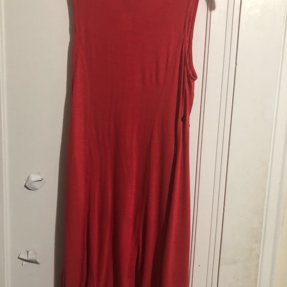 MIMI MATERNITY DRESS MEDIUM  RUST - Picture 7 of 9